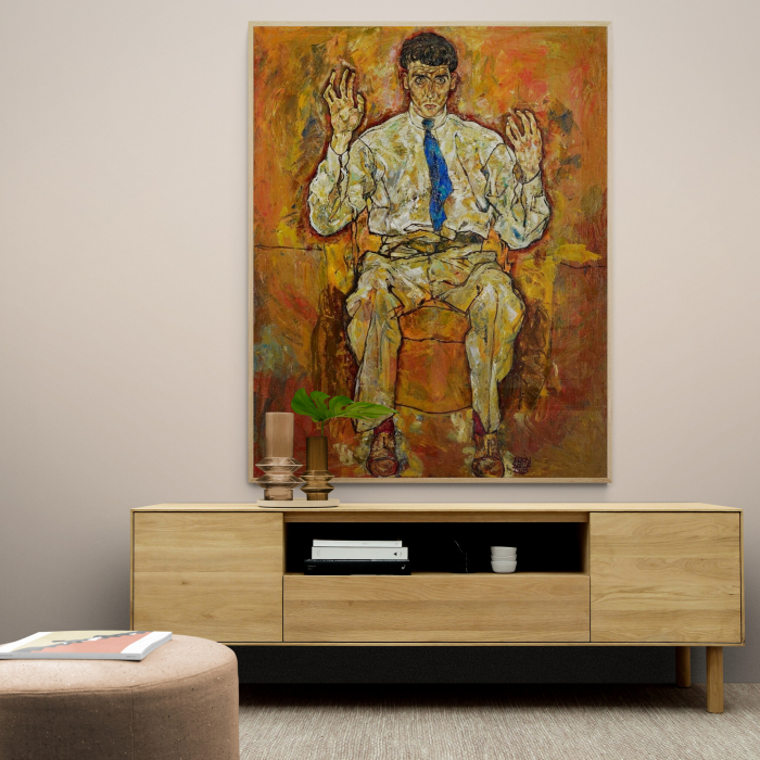 Reproducere tablou Egon Schiele, Paris von Gütersloh, Fine Art [1]