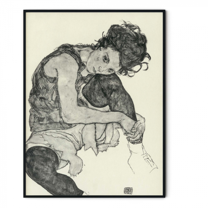 Tablou modern „Zeichnungen I.”, Egon Schiele, print Fine Art. [3]