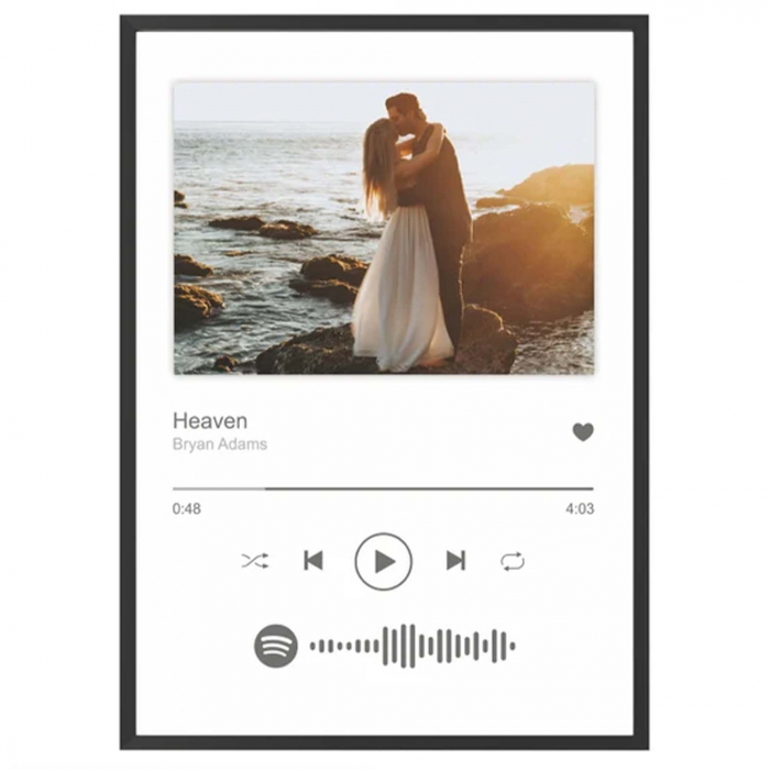 Tablou personalizat cu cod Spotify [3]