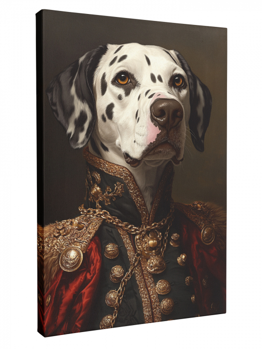 Tablou Personalizat Intaglio, Portret Aristocratic, Câinele Tău în Stil Regal [1]