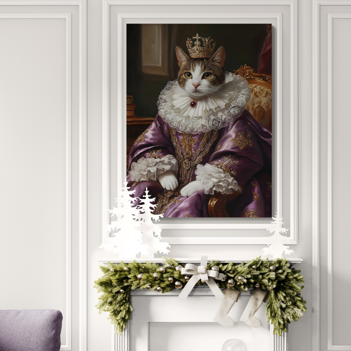 portret regal pe canvas [3]
