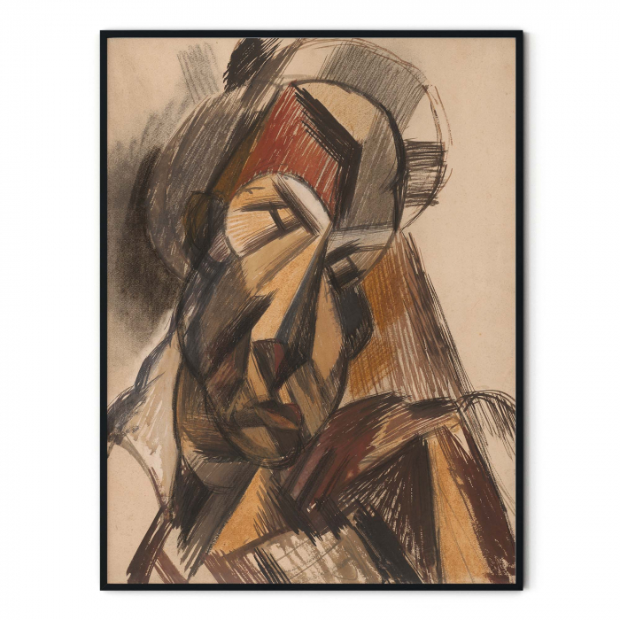 Reproducere pe canvas "Head of a Woman" de Picasso, print modern Fine Art [3]