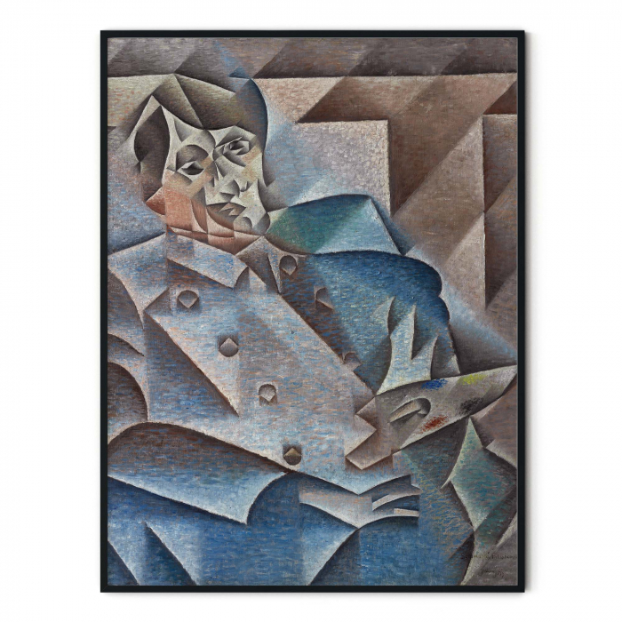 Tablou abstract modern, Portrait de Pablo Picasso, print Fine Art [3]