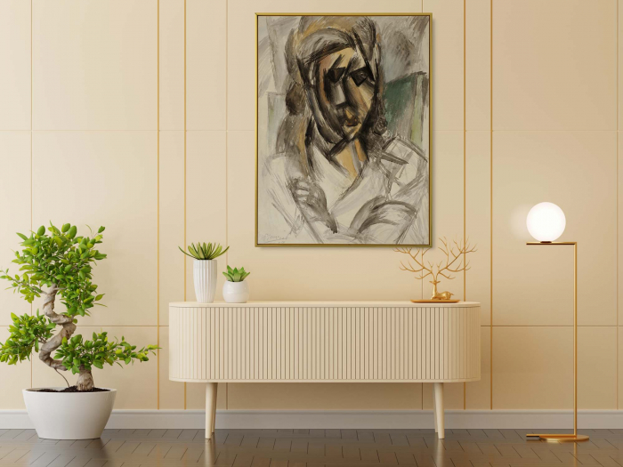 Tablou modern color, Bust of a Woman de Picasso, print Fine Art. [1]