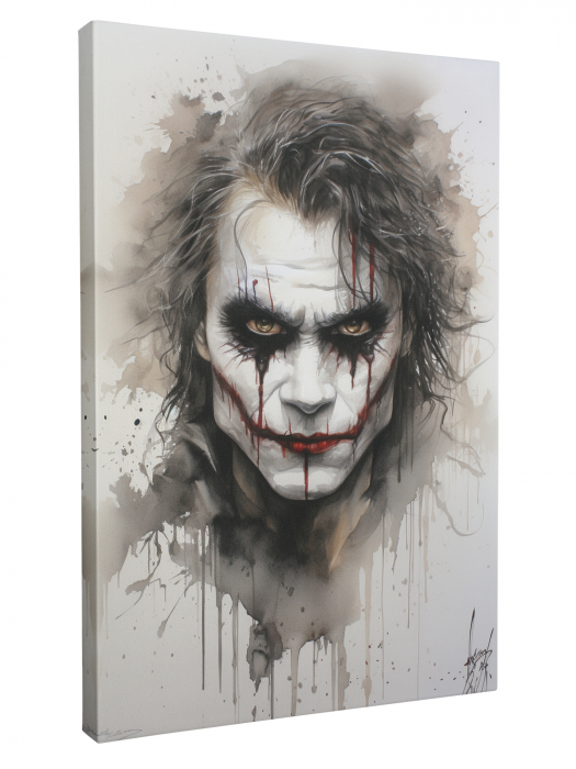 Tablou canvas cu un portret al personajului Joker [3]