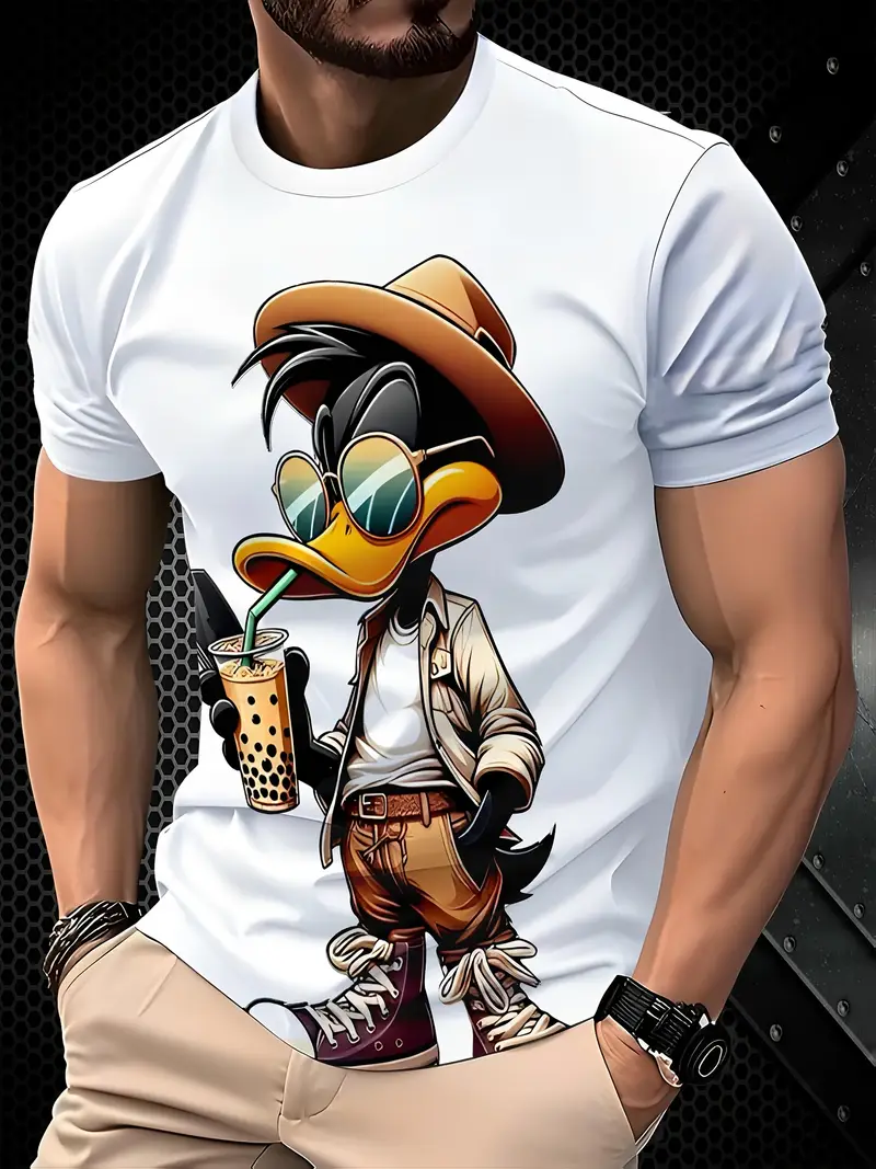 Tricou personalizat cu personaje și design artistic [2]