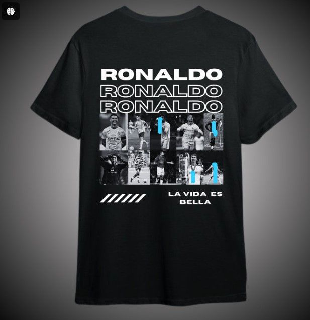 Tricou personalizat cu Ronaldo sau Messi [1]