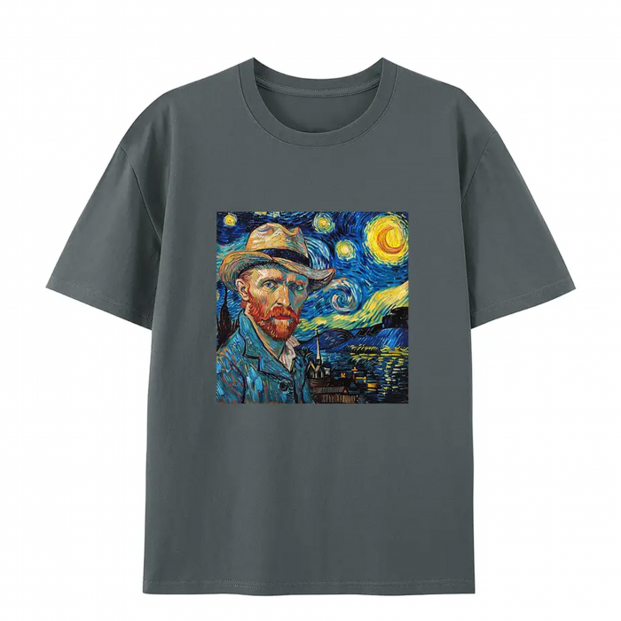 Tricou personalizat cu operă de artă Van Gogh, Matisse, Monet [6]