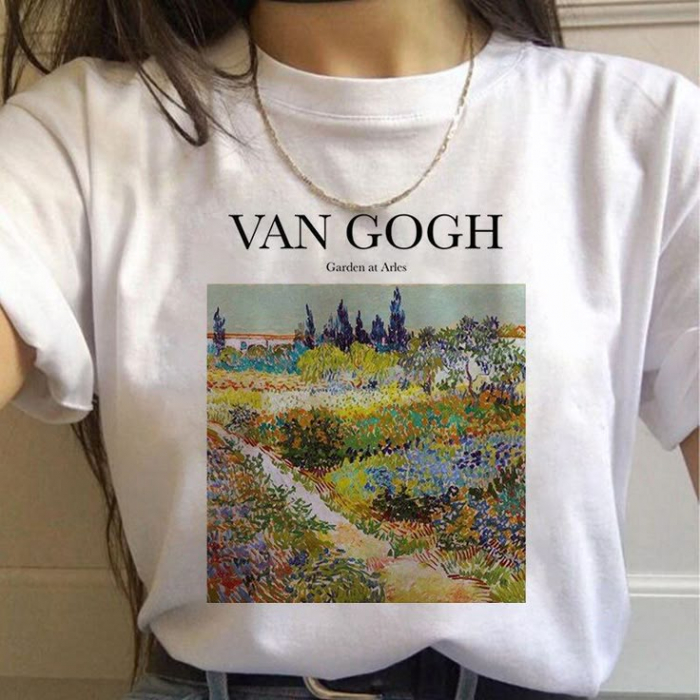 Tricou personalizat cu operă de artă Van Gogh, Matisse, Monet [3]