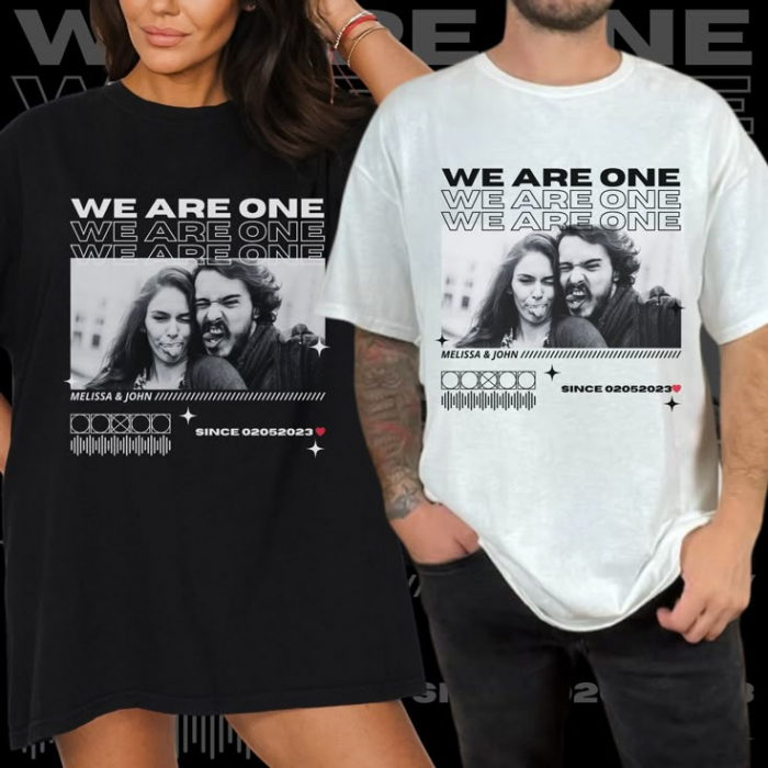 Tricou personalizat pentru cupluri – Best Husband, Best Wife, We Are One [1]
