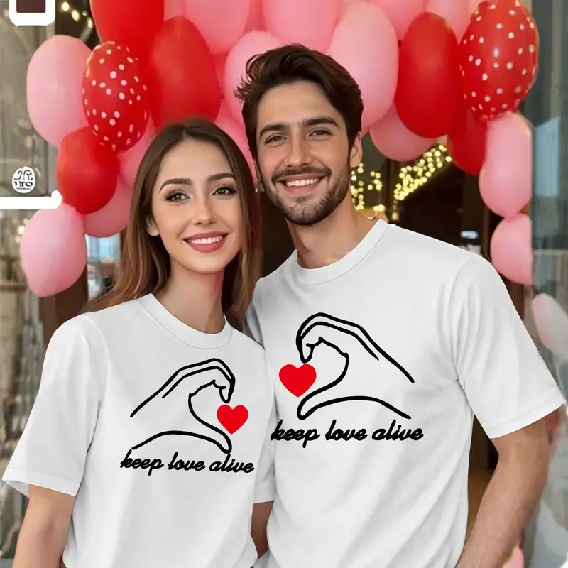 Tricou personalizat pentru cupluri – model romantic cu mesaje și design creativ [2]