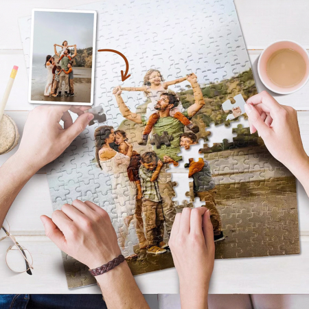 Puzzle personalizat - Puzzle personalizat cu fotografie – Creează-ți amintirile în piese
