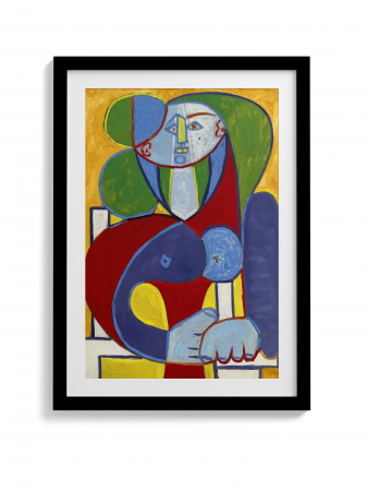 Pablo Picasso - Poster Buste de Françoise Pablo Picasso