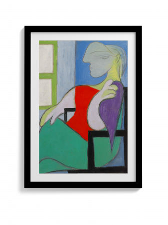 Pablo Picasso - Reproducere tablou Picasso, Femme assise près d'une fenêtre