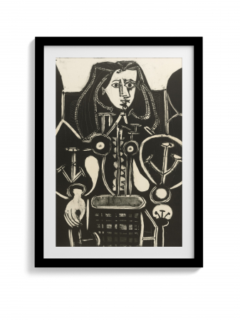 Pablo Picasso - Poster Femme au Fauteuil No. 4 , Pablo Picasso