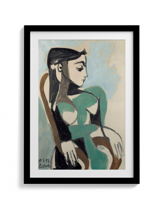 Pablo Picasso - Reproducere canvas Picasso, Femme dans un fauteuil