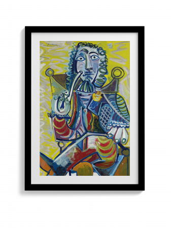 Pablo Picasso - Poster Homme à la pipe, Pablo Picasso