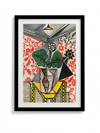 Pablo Picasso - Poster Intérieur au pot de fleurs Pablo Picasso