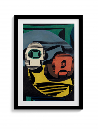 Pablo Picasso - Poster Mandoline sur une table Pablo Picasso