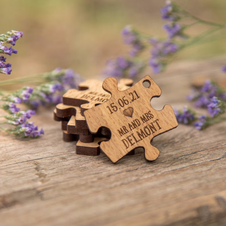 Puzzle personalizat - Puzzle personalizat din lemn – Cadou unic pentru momente speciale