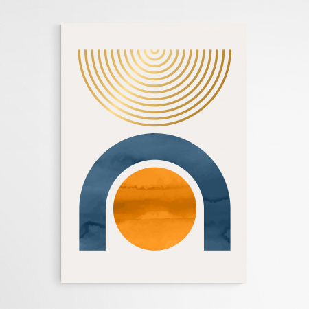 Set 3 tablouri, Intaglio, Stil Abstracte, print pe hartie foto Fine Art, postere moderne, color, pentru living [5]