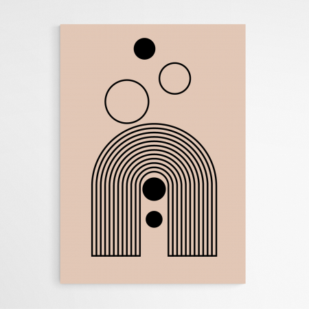 Set 4 tablouri, Intaglio, Stil Abstracte, print pe hartie foto Fine Art, postere moderne, geometrice, pentru dormitor [4]