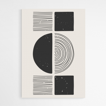 Set 4 tablouri, Intaglio, Stil Abstracte, print pe hartie foto Fine Art, postere minimaliste, Alb Negru, pentru casa, birou [2]
