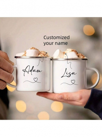 Set cană personalizată pentru botez, părinți sau nași [5]