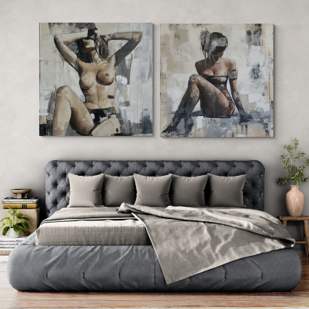 Tablouri Nud - Tablouri Abstracte Nud, Artă Modernă