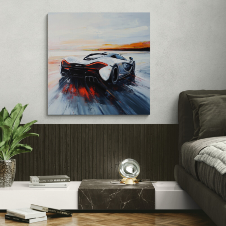Tablouri cu Masini - Tablou canvas cu un McLaren