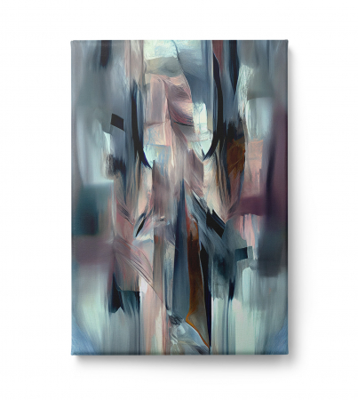 Tablou canvas, abstract, modern, nuante metalice, pentru hol, birou [1]