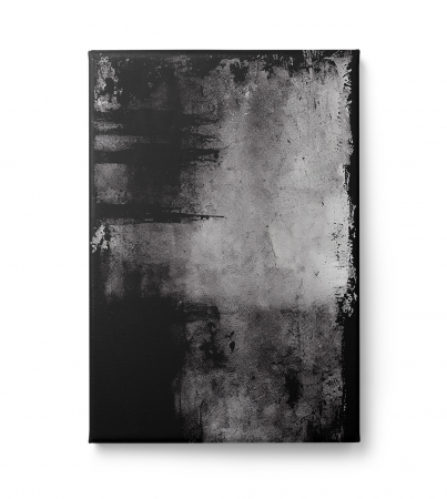 Tablou canvas abstract negru și gri pentru birou sau dormitor [1]