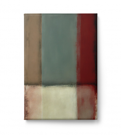 Tablou canvas abstract minimalist cu nuanțe pământii – pentru dormitor sau birou – Intaglio [1]