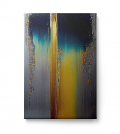 Tablou canvas abstract colorat și elegant – decor modern pentru bucătărie contemporană [1]