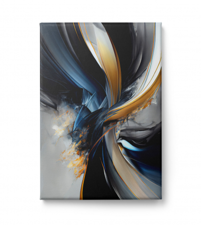 Tablou canvas, abstract, modern, nuante intense, pentru dormitor, living [1]