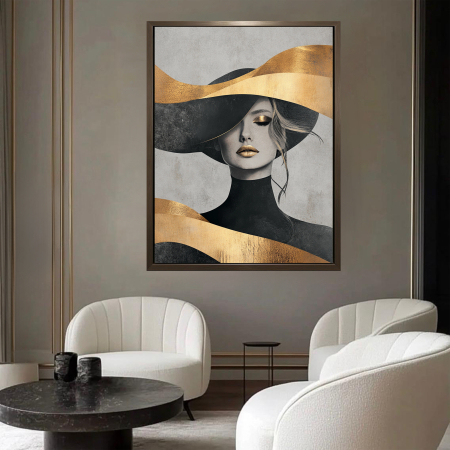 Tablouri Portrete Abstracte - Tablouri Canvas Portret Artistic