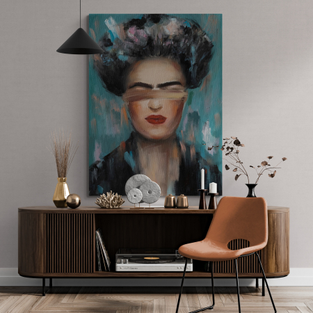 Tablouri cu Celebritati - Tablou Canvas Frida Kahlo