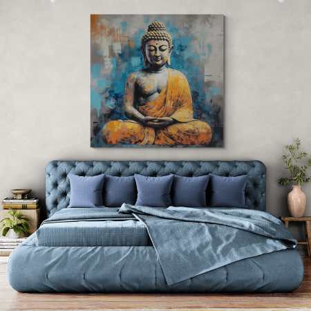 Tablouri Buddha - Tablou Canvas Buddha Meditație