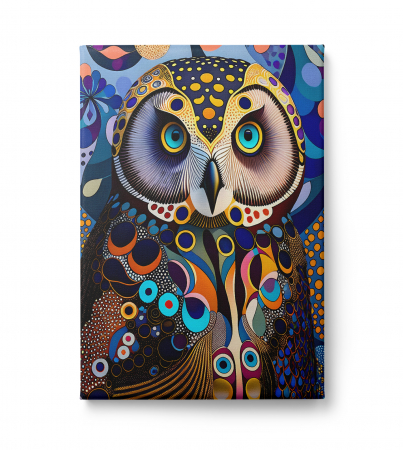 Tablouri Animale si Pasari - Tablou canvas, bufnita, pentru dormitor