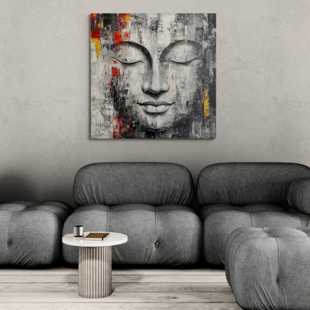 Tablouri Buddha - Tablou Canvas Buddha Abstract