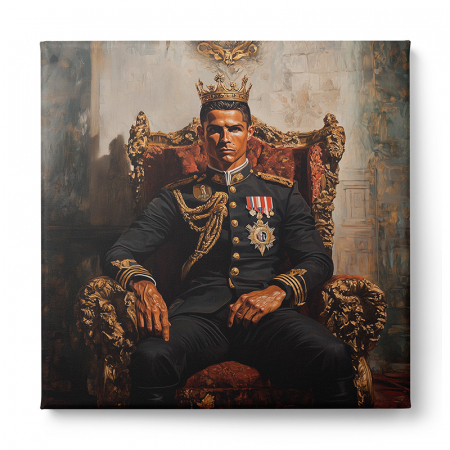 Tablou Canvas portret artistic al lui Cristiano Ronaldo [1]