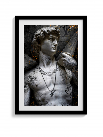Tablou Canvas David Tatuat [2]