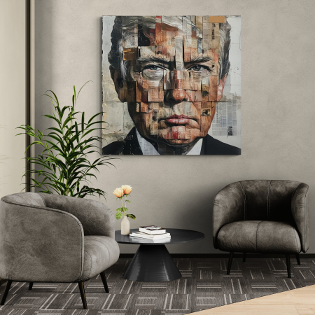 Tablou Canvas Modern Portret Donald Trump [1]