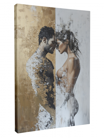 Tablou Canvas Cuplu Nud [1]
