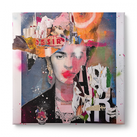 Tablou Canvas Frida Kahlo, Colaj [1]