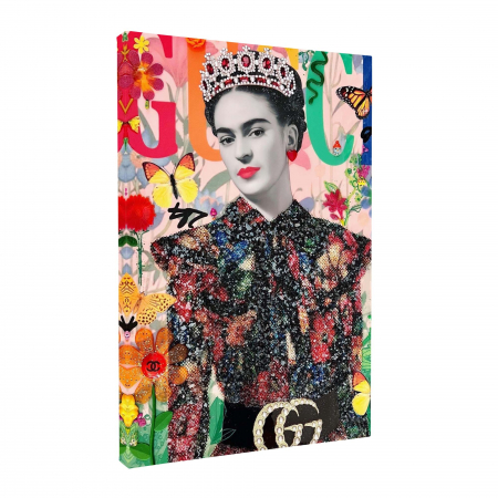 Tablou canvas, Frida Kahlo, Gucci, elegant, sufragerie, 50 x 70 cm [1]