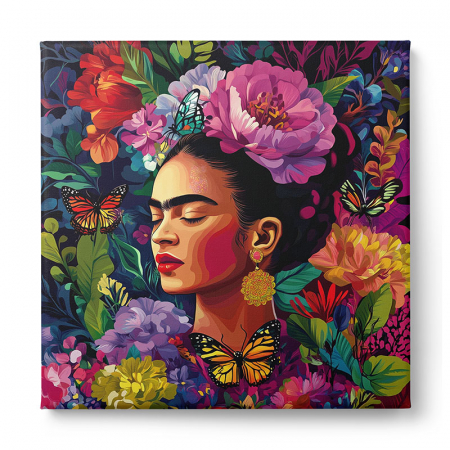 Tablou Canvas Portret Artistic Frida Kahlo [1]