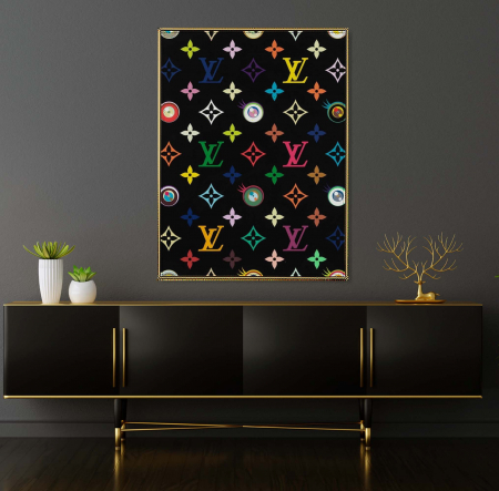 Tablouri Moderne - Tablou canvas, Gucci, Louis Vuitton, modern, living, sufragerie
