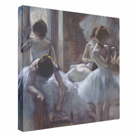 Print pe pânză a balerinelor lui Edgar Degas, potrivit pentru living. [1]