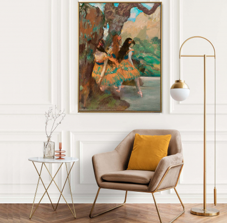 Edgar Degas - Reproducere modernă pe canvas a dansatoarelor de balet de Degas